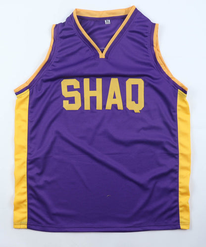 Shaquille O'Neal Signed Los Angeles Lakers Gold Custom Jersey