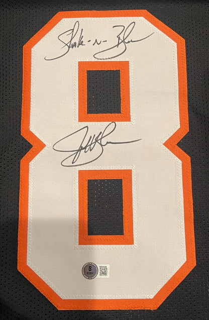 Jeff Blake Signed Cincinnati Bengals Custom Jersey (Shake n Blake) BAS