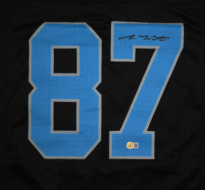 Sam LaPorta Signed Detroit Lions Custom Black Jersey