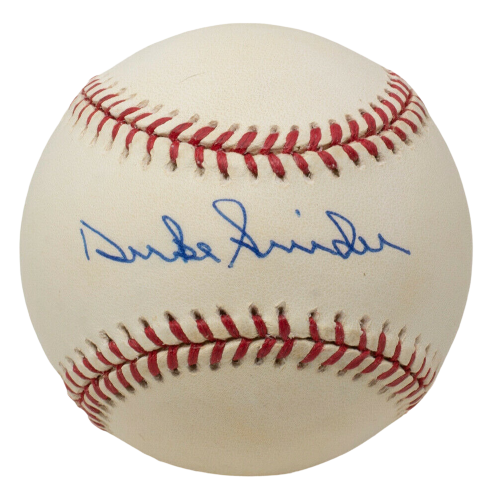 Duke Snider Los Angeles Dodgers Fanatics Authentic Autographed