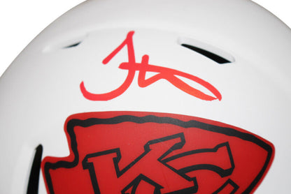 Tyreek Hill Autographed Kansas City Chiefs Lunar Mini Helmet Beckett 28795