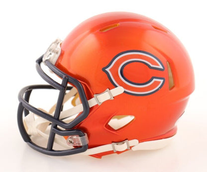 WILLIAM PERRY FRIDGE SIGNED AUTOGRAPHED CHICAGO BEARS FLASH MINI HELMET PSA COA