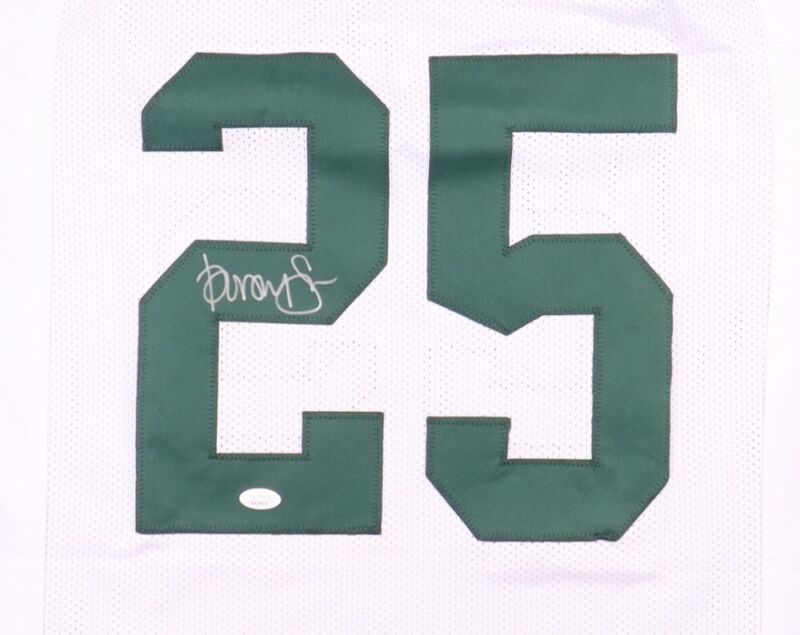 DORSEY LEVENS SIGNED AUTOGRAPHED GREEN BAY PACKERS CUSTOM JERSEY PSA COA