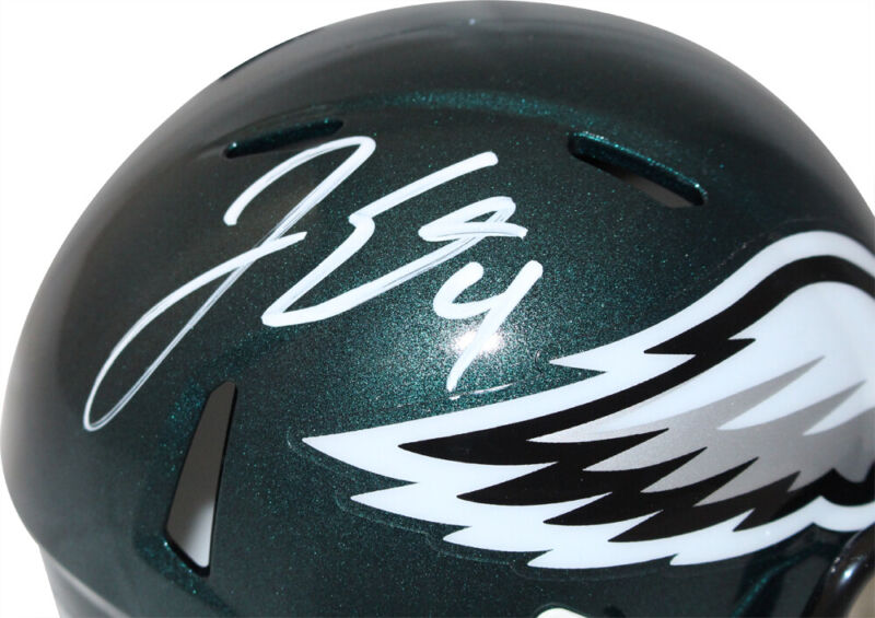 Jake Elliott Autographed/Signed Philadelphia Eagles Mini Helmet PSA 40448
