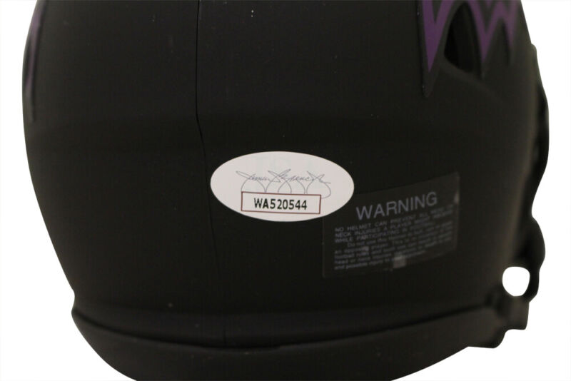 Kyle Hamilton Signed Baltimore Ravens Eclipse Speed Mini Helmet JSA 38918