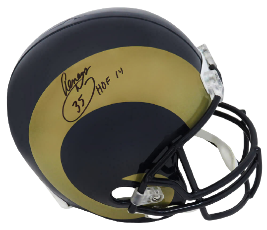 Aeneas Williams Los Angeles Rams Signed Riddell Full Size Replica Helmet w/HOF'14 (SCHWARTZ), , 