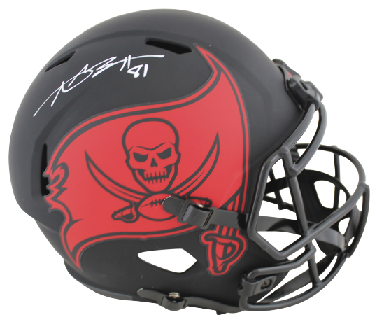 Antonio Brown Tampa Bay Buccaneers Signed Eclipse Full Size Speed Rep Helmet (JSA COA)