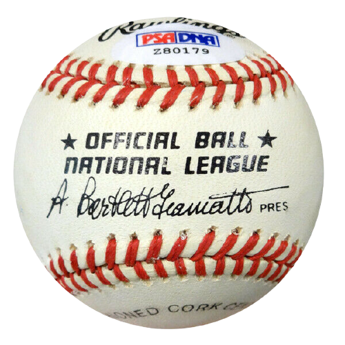 Charlie Neal Brooklyn Dodgers NL Baseball #Z80179 PSA/DNA COA (Los Angeles)