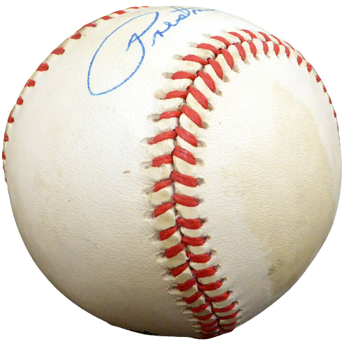 Preston Ward Brooklyn Dodgers Signed NL Baseball Beckett #E48576 BAS COA (Los Angeles)