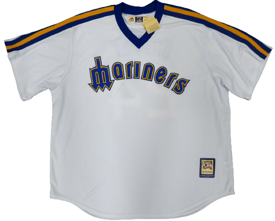 Ken griffey jr shop mariners jersey throwback
