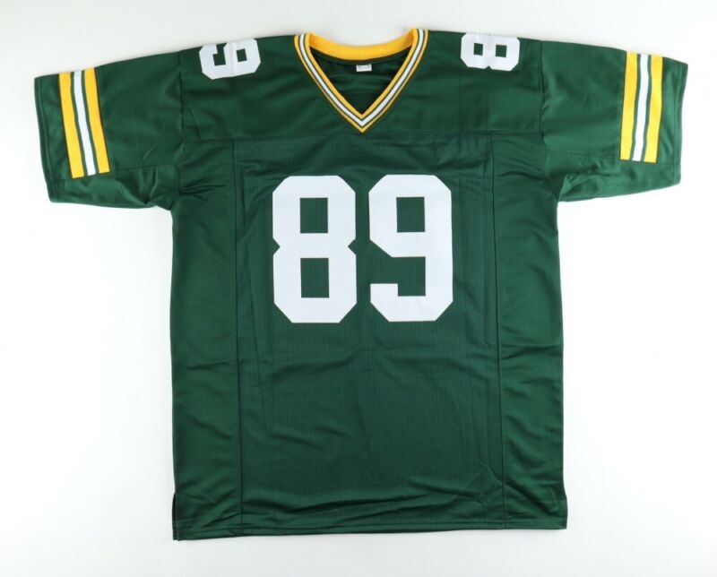 MARK CHMURA SIGNED AUTOGRAPHED GREEN BAY PACKERS CUSTOM JERSEY BECKETT COA