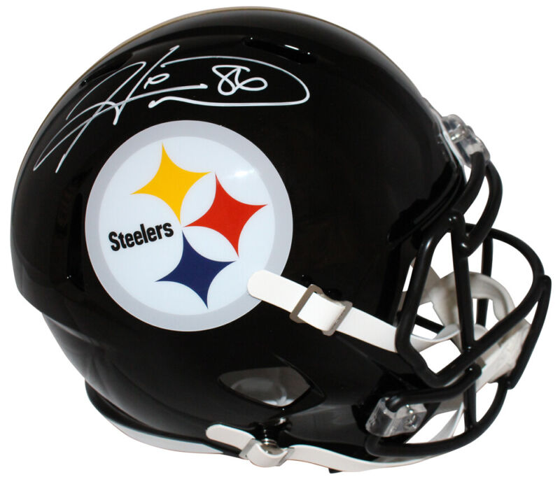 Hines Ward Autographed Pittsburgh Steelers F/S Helmet Beckett 40593