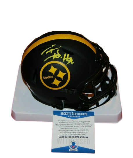 Chase Claypool Pittsburgh Steelers Signed Steelers Chrome Mini Helmet —  Ultimate Autographs