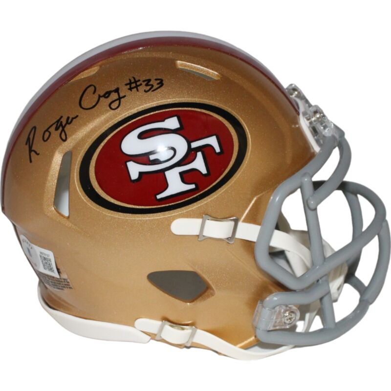 Roger Craig Autographed San Francisco 49ers Mini Helmet Beckett 42598