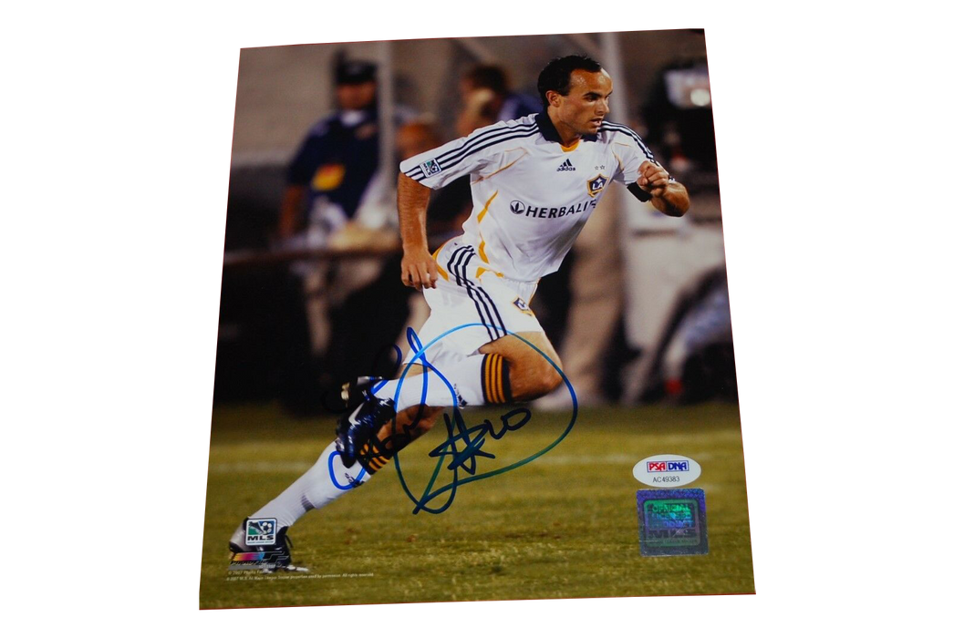 Landon Donovan LA Galaxy Signed 8x10 England World Cup Soccer (PSA/DNA COA)