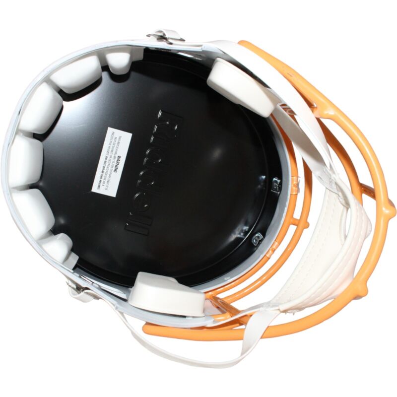 Mike Alstott Signed Tampa Bay Buccaneers F/S TB Helmet Insc. Beckett 42056