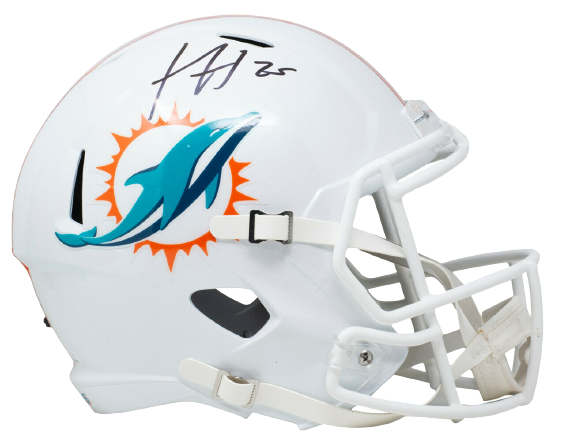 Xavien Howard Miami Dolphins Signed Full Size Speed Replica Helmet (JSA COA)