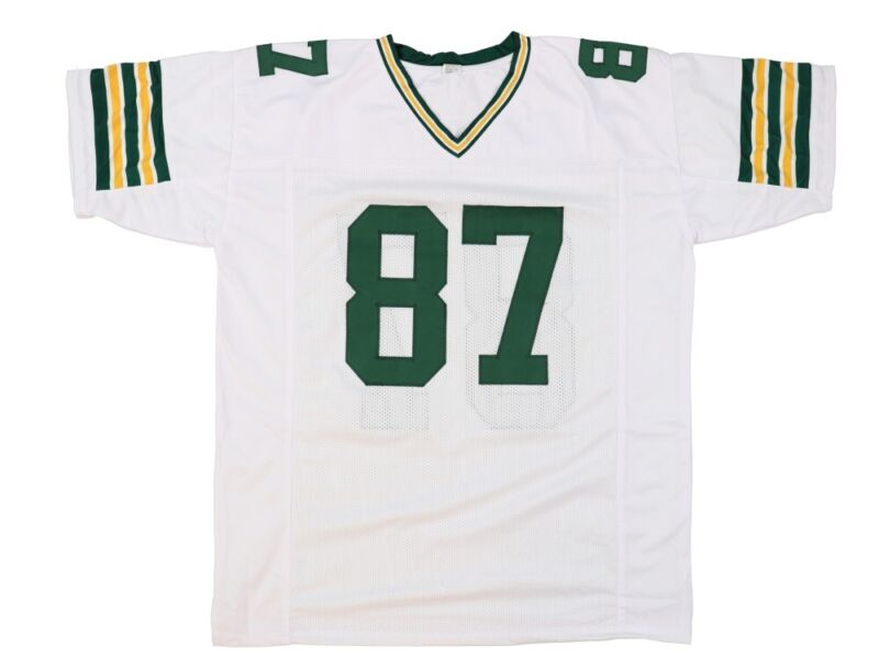 ROBERT BROOKS SIGNED AUTOGRAPHED GREEN BAY PACKERS CUSTOM JERSEY PSA COA