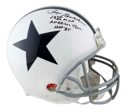 Roger Staubach Dallas Cowboys Signed F/S 60-63 TB Proline Helmet w/3 Insc-(BAS COA)