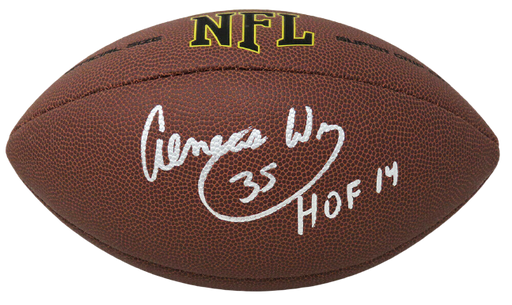 Aeneas Williams Los Angeles Rams Signed Wilson Super Grip NFL Football w/HOF'14 (SCHWARTZ), , 