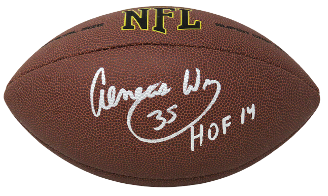 Aeneas Williams Los Angeles Rams Signed Wilson Super Grip NFL Football w/HOF'14 (SCHWARTZ), , 
