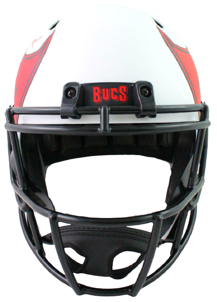 Mike Alstott Tampa Bay Buccaneers Signed Lunar Speed F/S Helmet SBC (BAS COA)