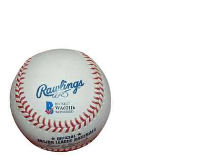 George Springer Houston Astros Signed MLB Baseball WA62116 (BAS COA)