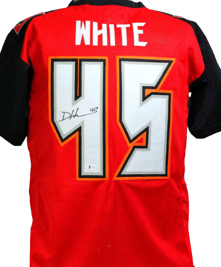 Autographed Devin White Tampa Bay Buccaneers Jerseys, Autographed