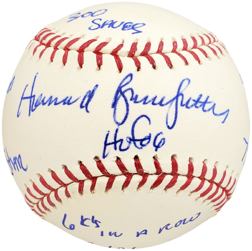 Bruce Sutter St. Louis Cardinals Signed Statball With 8 Stats P39525 (PSA/DNA COA)