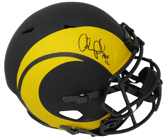 Los Angeles Rams Jack Youngblood Signed Blue & Yellow