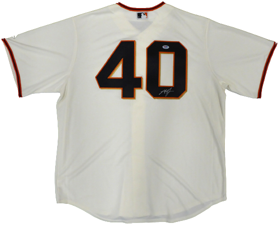 Madison Bumgarner San Francisco Giants Signed Cream Majestic Jersey XL 185699 (PSA COA)