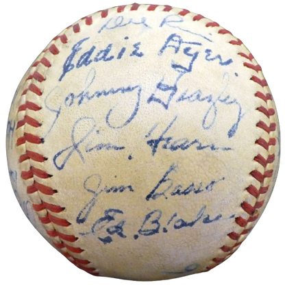 1947 Cardinals St. Louis Cardinals Signed Baseball with 27 Signatures A52646 (BAS COA), , 