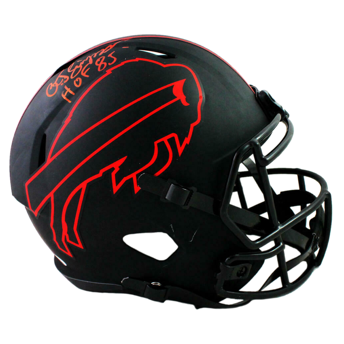 OJ Simpson Buffalo Bills Signed F/S Eclipse Helmet w/HOF (JSA COA)