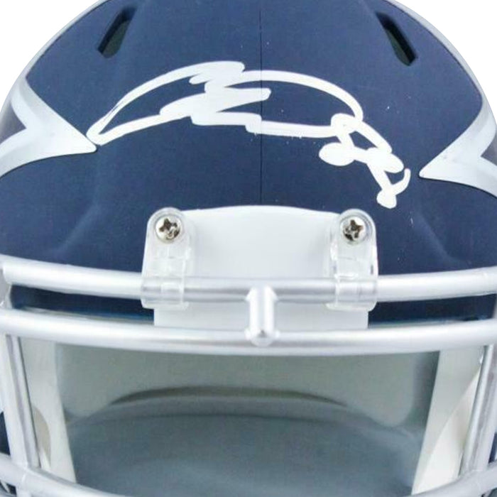 CeeDee Lamb Dallas Cowboys Signed AMP Speed Mini Helmet (FAN COA)
