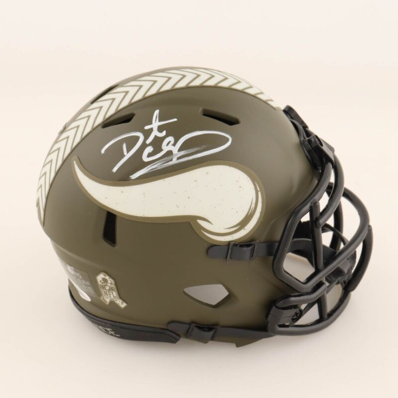 VINCE PAPALE AUTOGRAPHED PHILADELPHIA EAGLES THROWBACK MINI HELMET JSA —  Ultimate Autographs