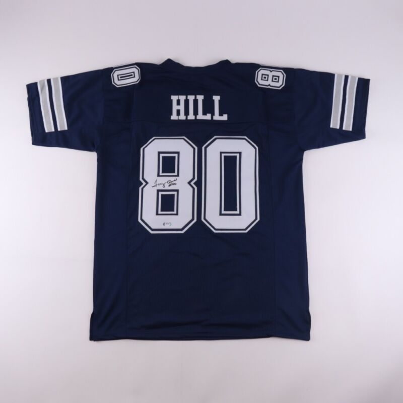 TONY HILL SIGNED AUTOGRAPHED DALLAS COWBOYS CUSTOM JERSEY PSA COA