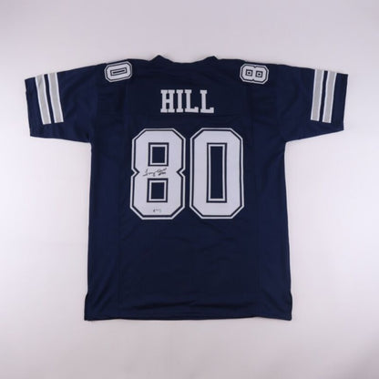 TONY HILL SIGNED AUTOGRAPHED DALLAS COWBOYS CUSTOM JERSEY PSA COA