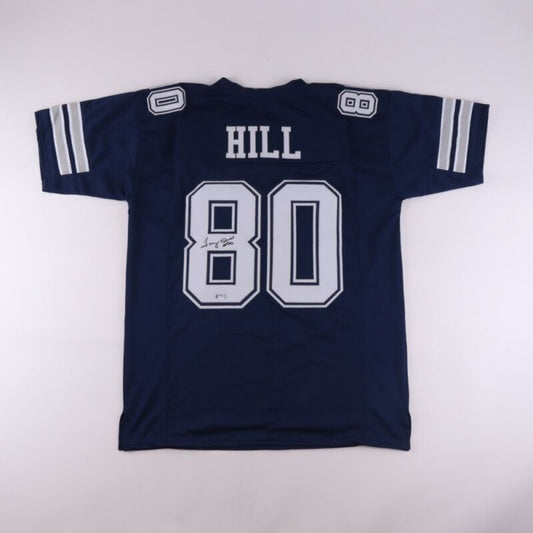 TONY HILL SIGNED AUTOGRAPHED DALLAS COWBOYS CUSTOM JERSEY PSA COA