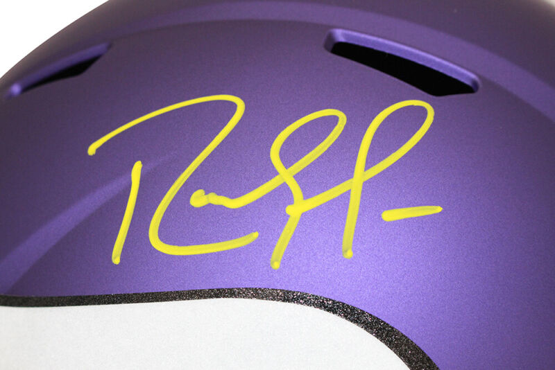 Randy Moss Autogrpahed Minnesota Vikings F/S Speed Helmet BAS 40229