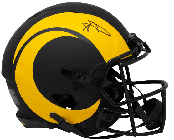 Aaron Donald Los Angeles Rams Signed Full Size Speed Authentic Eclipse Helmet (JSA COA), , 