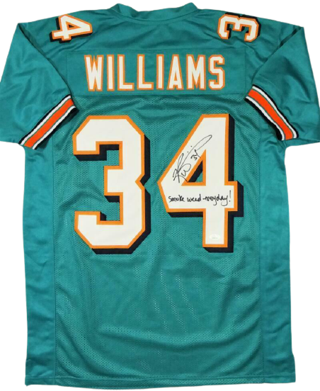 Autographed/Signed Jason Taylor Miami Orange Football Jersey JSA