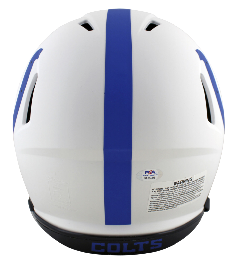 Reggie Wayne Indianapolis Colts Lunar Full Size Speed Proline Helmet PSA/DNA COA (Baltimore)