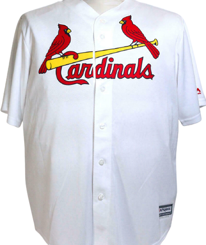 Whitey Herzog St. Louis Cardinals Signed White Majestic Jersey (BAS COA)