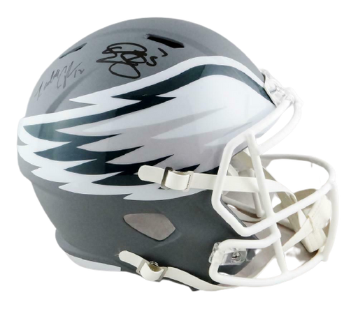 Philadelphia Eagles Riddell Flat White Alternate Revolution Speed