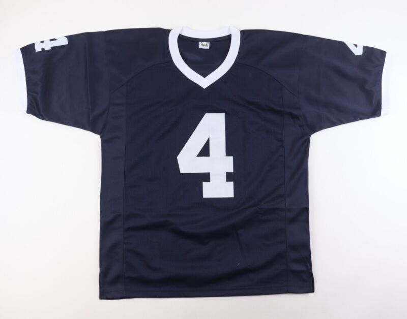 ROBBIE GOULD SIGNED AUTOGRAPHED PENN STATE NITTANY LIONS CUSTOM JERSEY PSA COA