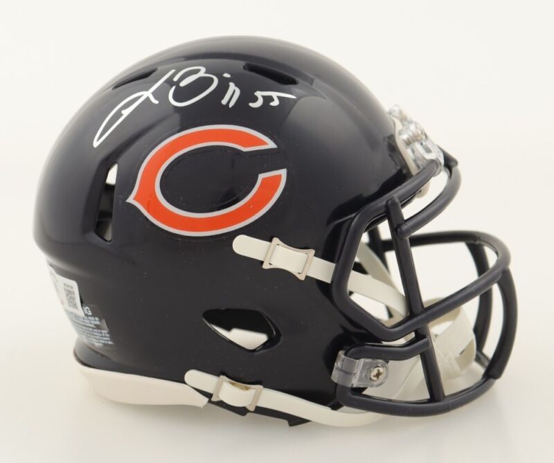 LANCE BRIGGS SIGNED AUTOGRAPHED CHICAGO BEARS SPEED MINI HELMET BECKETT COA
