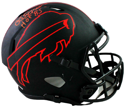 O.J. Simpson Buffalo Bills Signed Buffalo Bills Full-sized Eclipse Helmet with HOF (JSA COA)