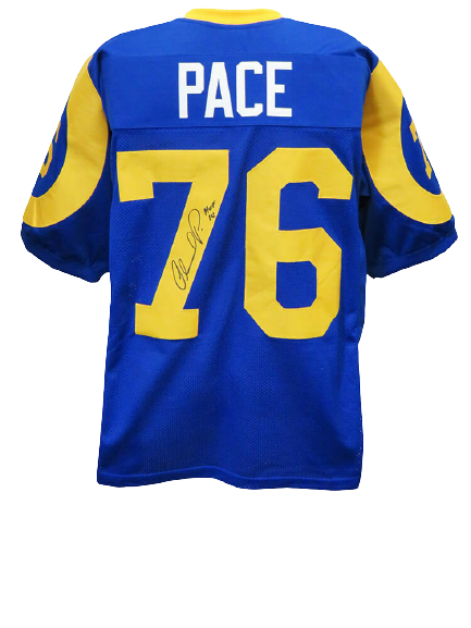 Jerseys Sports Eric Dickerson HOF Autographed Los Angeles Rams Custom Blue  Football Jersey JSA