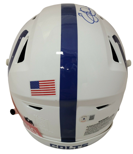 Eric Dickerson Indianapolis Colts Signed "HOF 99" F/S Speed Flex Authentic Helmet BAS COA (Baltimore)