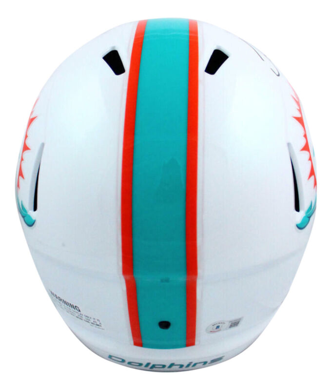 Tyreek Hill Autographed/Signed Miami Dolphins F/S Speed Helmet Beckett 37292